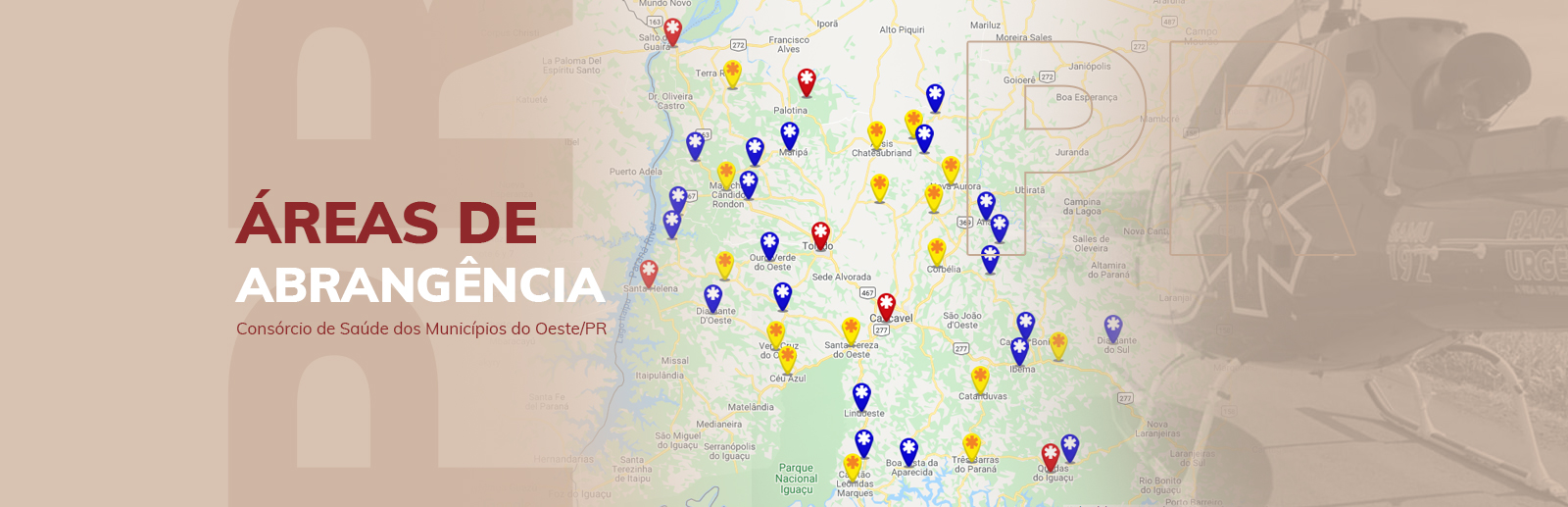 Banner �reas - Site novo